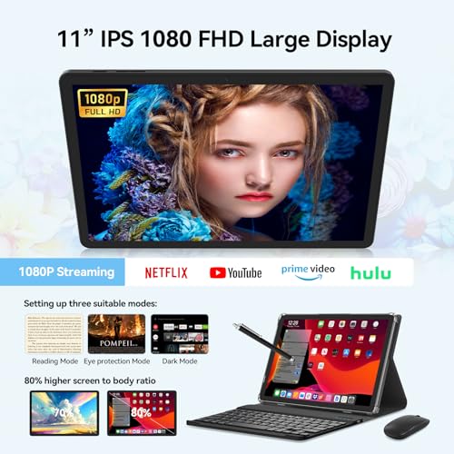 FEONAL 11 Inch Android 16 Tablet with Octa-Core Processor and 128GB Storage thumbnail 2