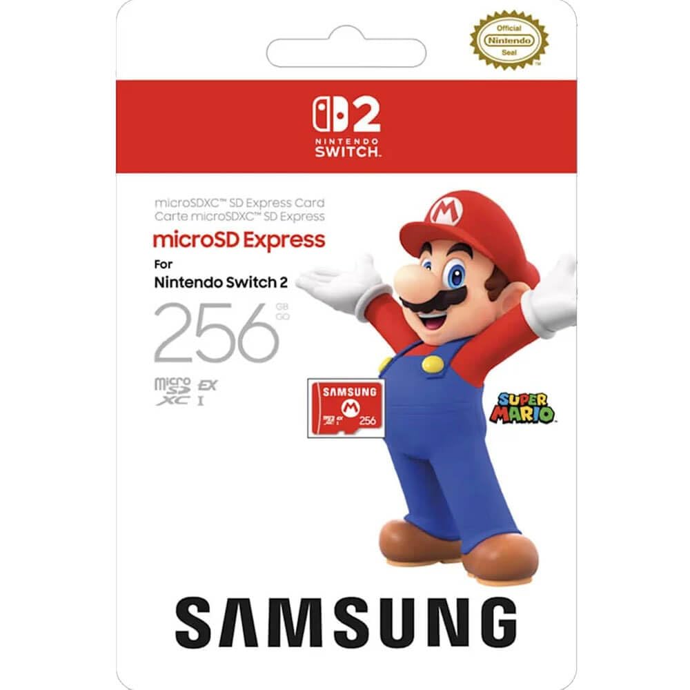Samsung 256GB microSD Express Card for Nintendo Switch 2 image 1