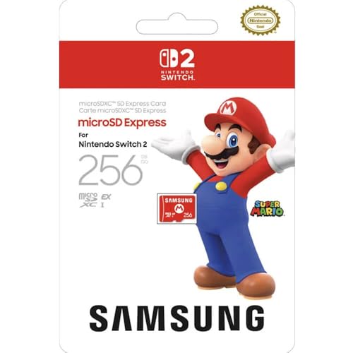 Samsung 256GB microSD Express Card for Nintendo Switch 2 thumbnail 2