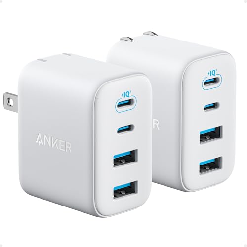 Anker Zolo 50W 4-Port USB-C Charger Block, 2-Pack image 1