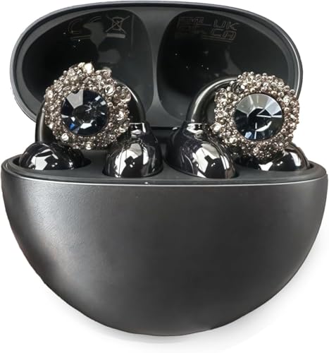 Bow Rhinestone Clip-On Accessories for Open-Ear Earbuds image 1