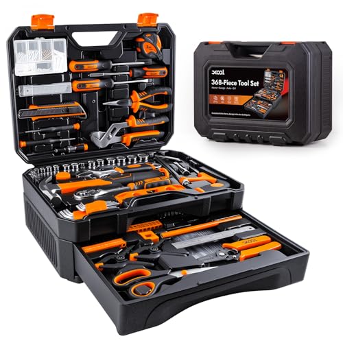 XOOL 368 Piece Home Repair Tool Kit with Drawer Toolbox thumbnail 3