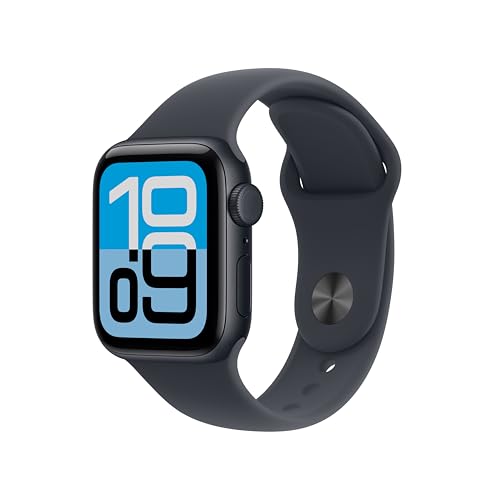 Apple Watch SE 3 GPS 44mm with Starlight Aluminum Case and Sport Band thumbnail 2