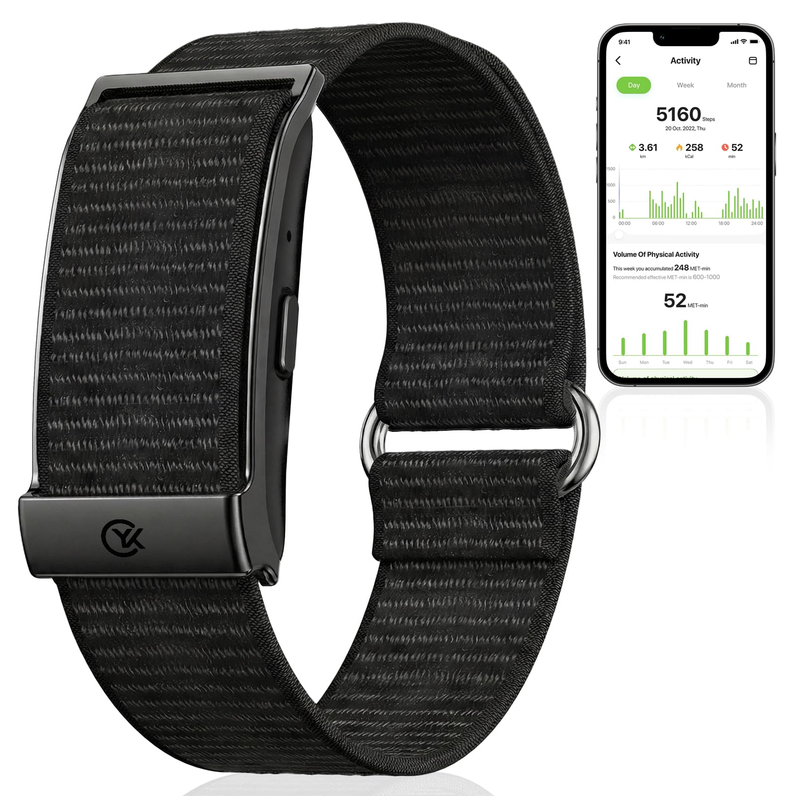 QYZHARYX Smart Bracelet Health & Fitness Tracker image 1