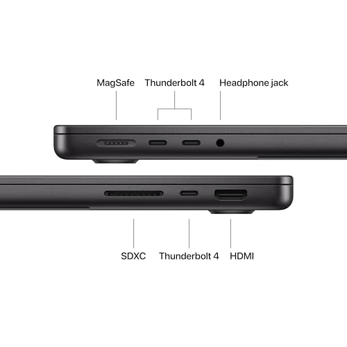 Apple 2025 MacBook Pro with M5 Chip - 14.2-inch Liquid Retina XDR, 24GB RAM, 1TB SSD, Space Black thumbnail 2