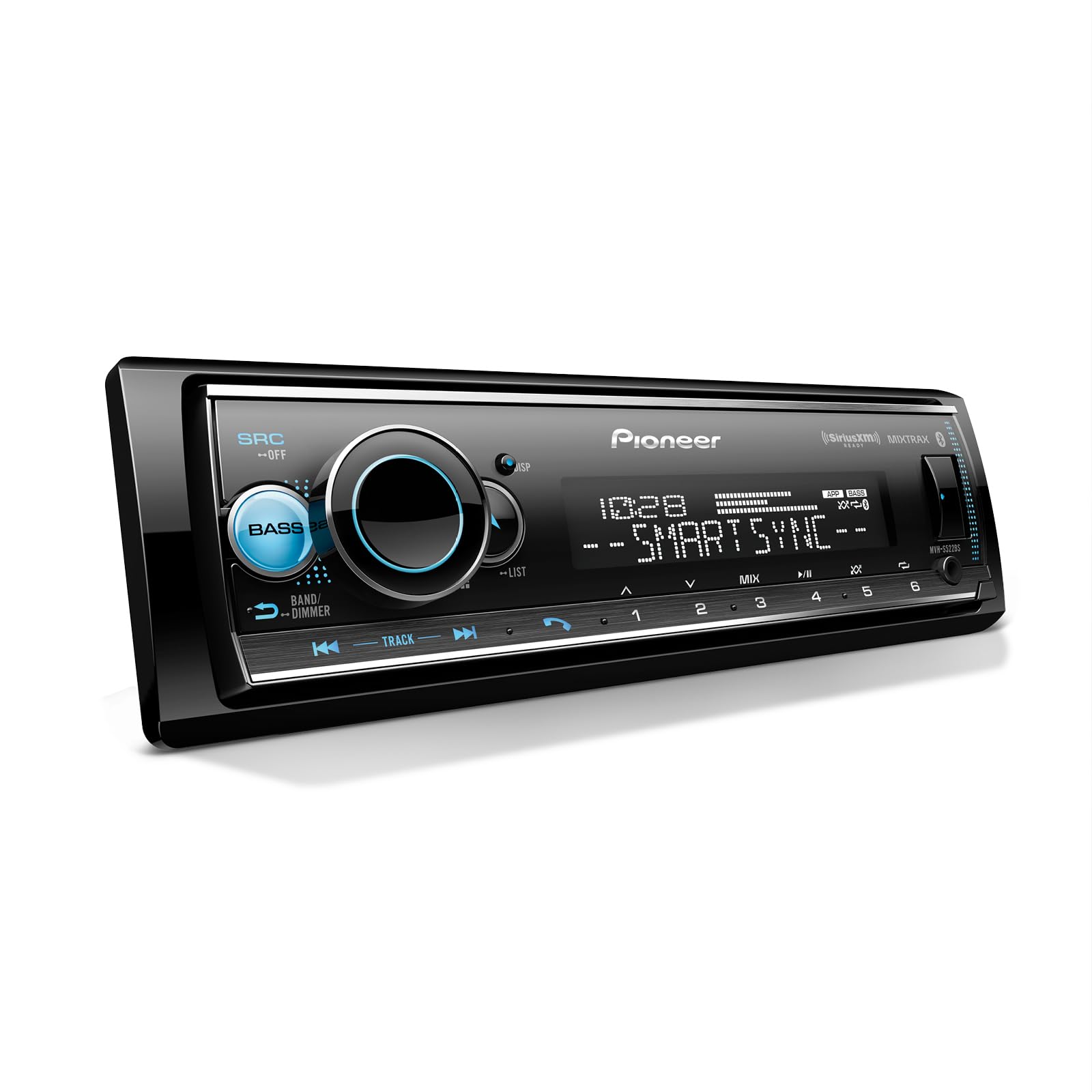 Pioneer MVH-S110BT 1-Din Digital Media Receiver Car Stereo thumbnail 3