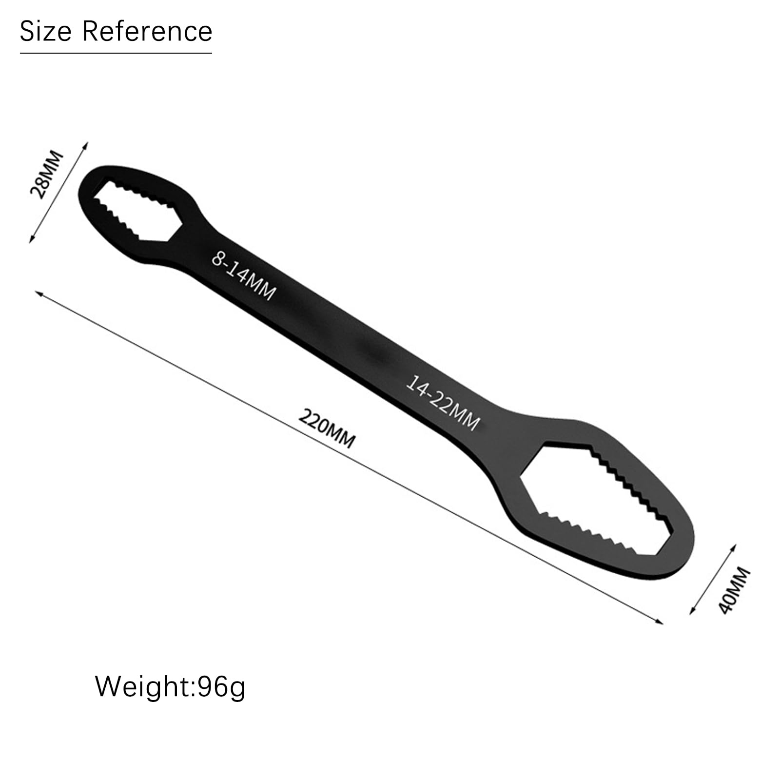 Self-Adjusting Wrench Set – Versatile Dual-Ended Tool for Auto Repair and DIY thumbnail 3