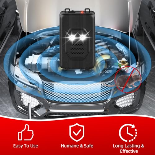 2026 Ultrasonic Rodent Repellent for Car Engines - 2 Pack thumbnail 3