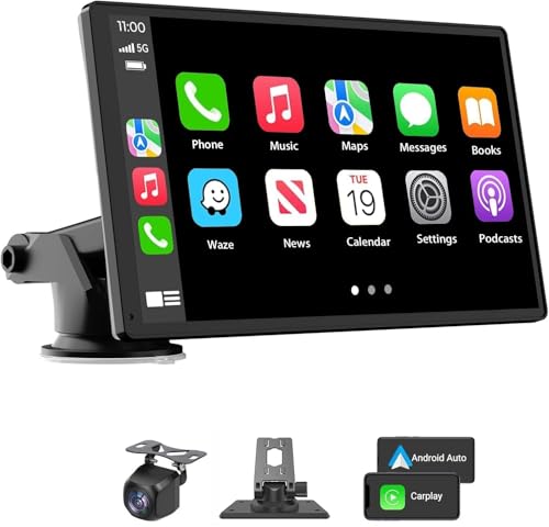 7-Inch Wireless CarPlay & Android Auto Touchscreen for All Vehicles image 1