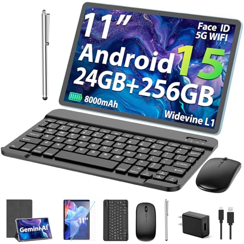 Suicoey 2026 11-inch Android 15 Tablet with Keyboard and Accessories thumbnail 4