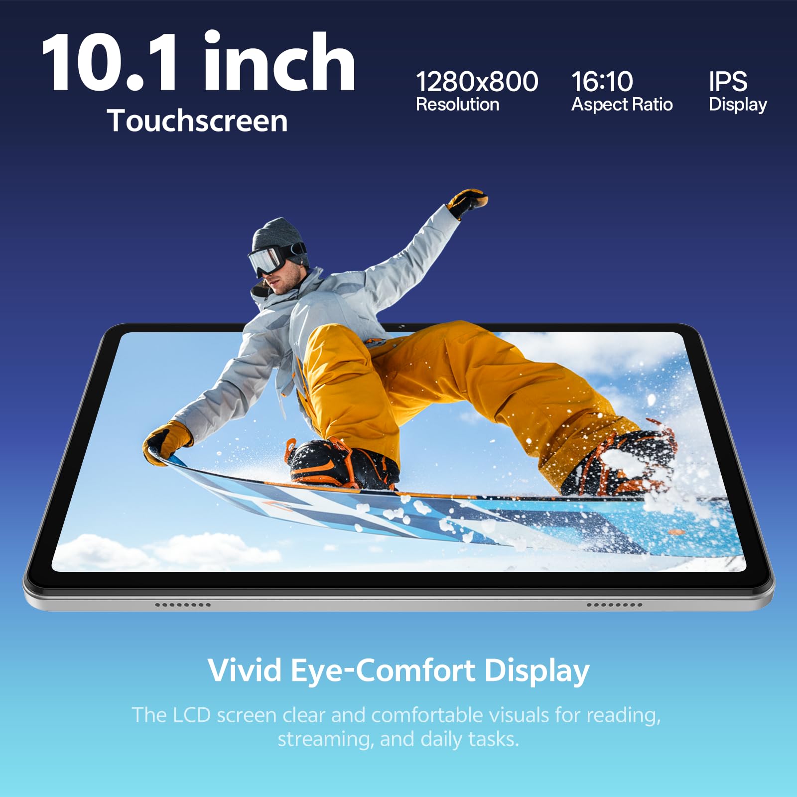 SVITOO 10-Inch Android 16 Tablet with 20GB RAM and 32GB Storage, Expandable to 1TB thumbnail 3