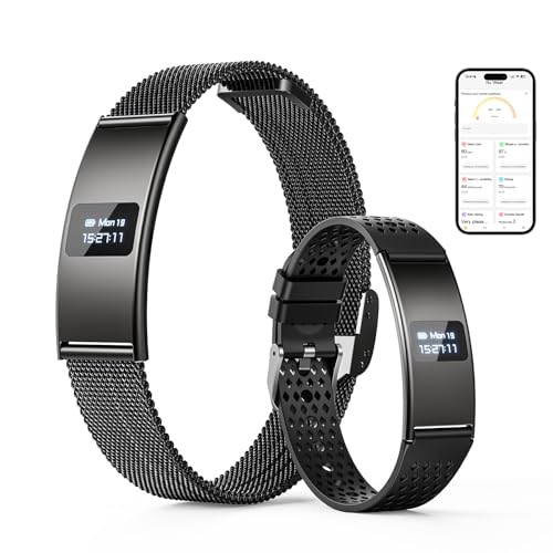 CCHEEN Smart Bracelet - Subscription-Free 24/7 Health & Fitness Tracker with IPX8 Waterproof and 7-Day Battery thumbnail 3