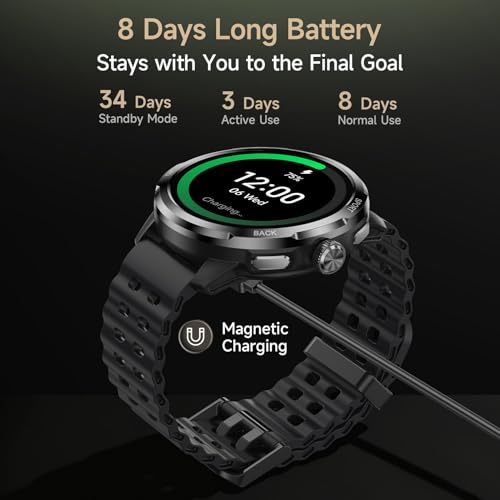 Ulefone Armor Watch Pro Military Smartwatch for Men with 1.50" AMOLED Display and Advanced Health Tracking thumbnail 2