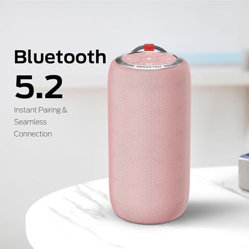 Monster S310 Upgraded Bluetooth Speaker – 30W Portable with 360° Stereo Sound and IPX6 Waterproof thumbnail 2