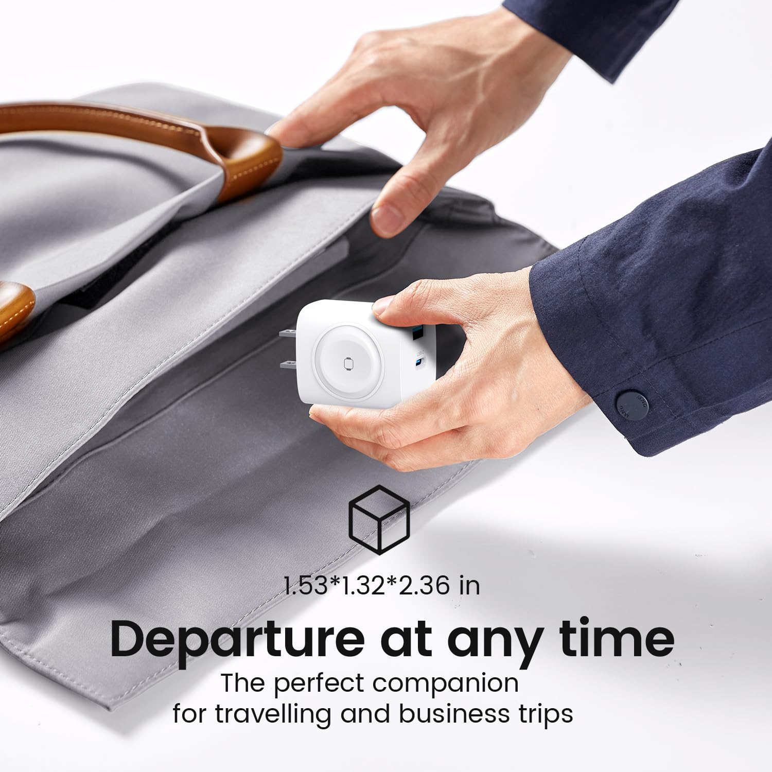 TOPADRE PD 20W USB-C 3-in-1 Charging Station for Apple Watch, iPhone, and AirPods thumbnail 4