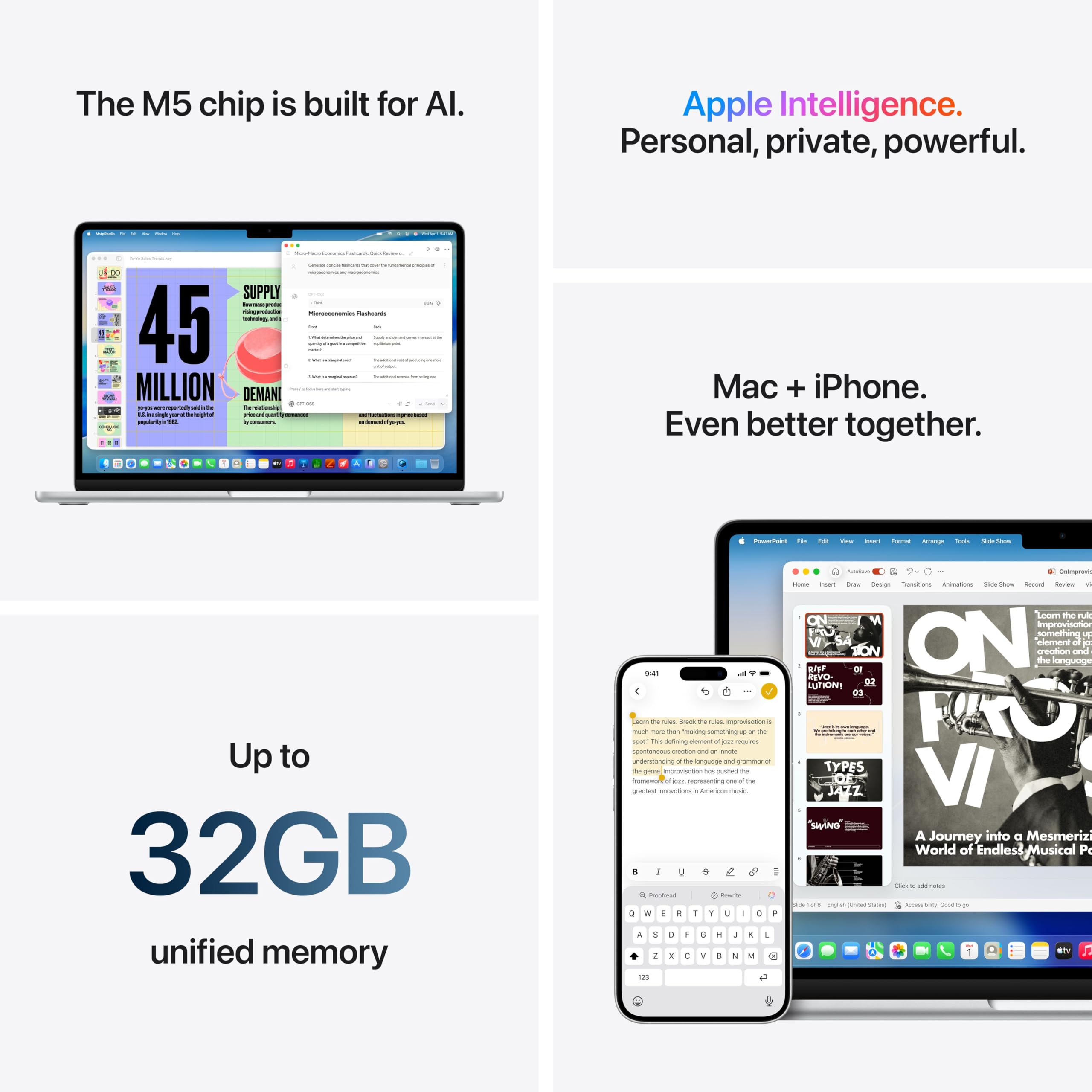 Apple 2026 MacBook Air 15-inch Laptop with M5 Chip - Sky Blue thumbnail 3