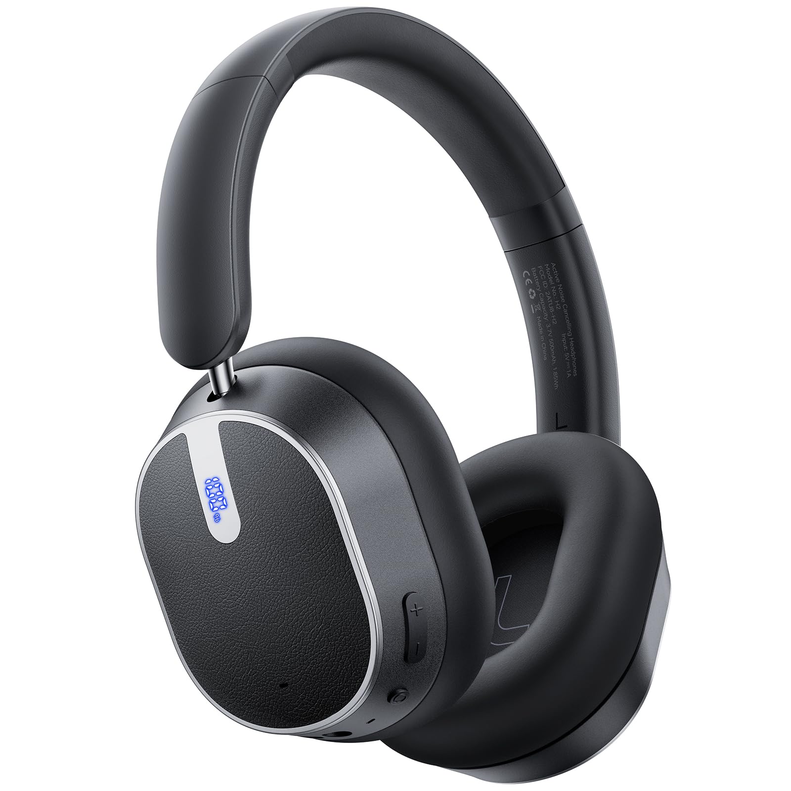 Hybrid Active Noise Cancelling Bluetooth Over-Ear Headphones with 120H Playtime and Hi-Res Audio thumbnail 4