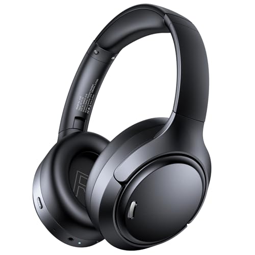 Hybrid Active Noise Cancelling Wireless Over-Ear Headphones with 120H Battery Life and 6-Mic ENC thumbnail 3