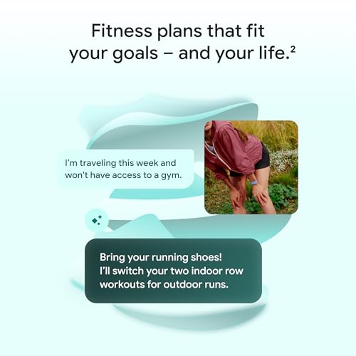 Google Fitbit Air - Screenless Activity Tracker with AI-Powered Coaching and Long Battery Life thumbnail 2