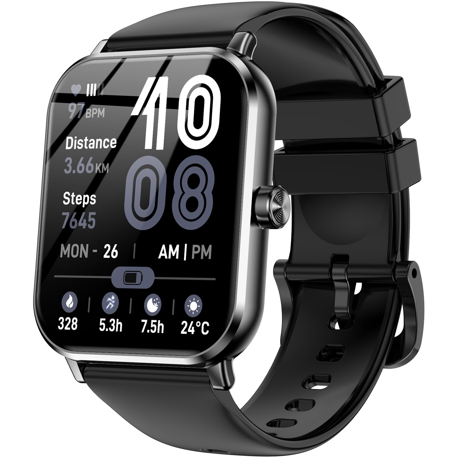 Smart Watch for Men and Women with 1.83" HD Touch Screen and Bluetooth Calling thumbnail 2