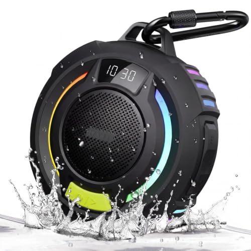 havit Bluetooth Shower Speaker IP67 Waterproof Portable Wireless Speaker with RGB Lights and TWS thumbnail 2