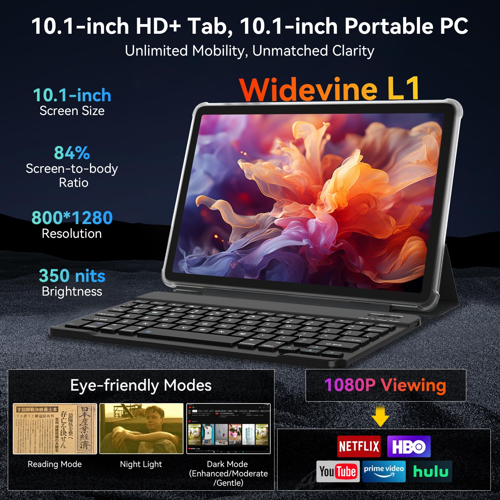 Tablet 2026 Latest Android 16 - 10 Inch 24GB RAM, 256GB Storage, Octa-Core with Gemini AI thumbnail 4