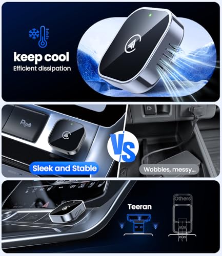 Teeran 2 in 1 Wireless CarPlay and Android Auto Adapter thumbnail 4