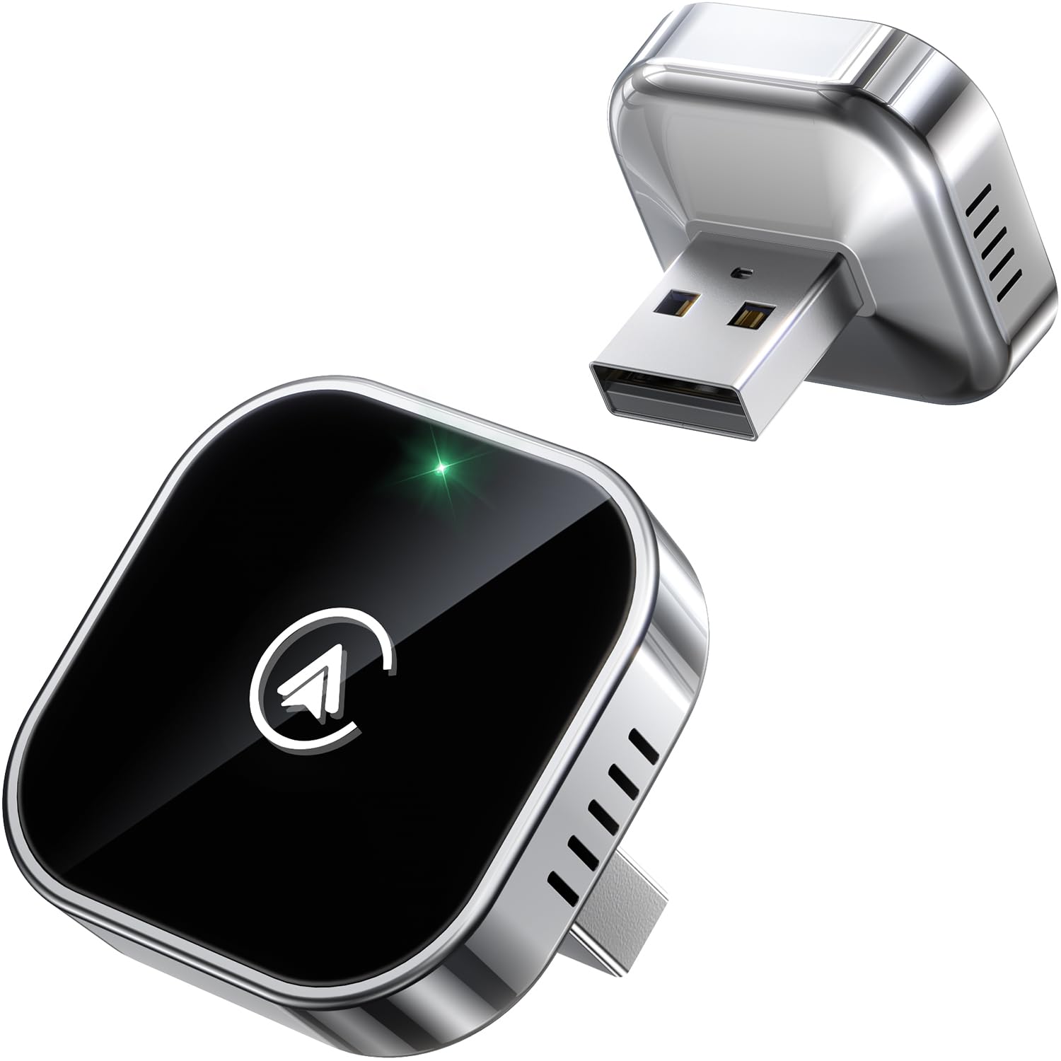 Teeran 2 in 1 Wireless CarPlay and Android Auto Adapter thumbnail 2