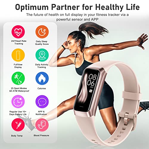 Zeacool Fitness Tracker with Heart Rate, Blood Oxygen, Blood Pressure & Sleep Monitoring thumbnail 4