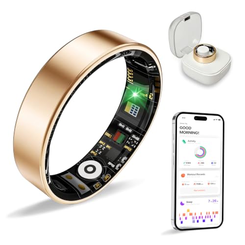 BIEMHA Smart Ring Health Tracker – Accurate Sleep & Fitness Monitoring with Long Battery Life thumbnail 2