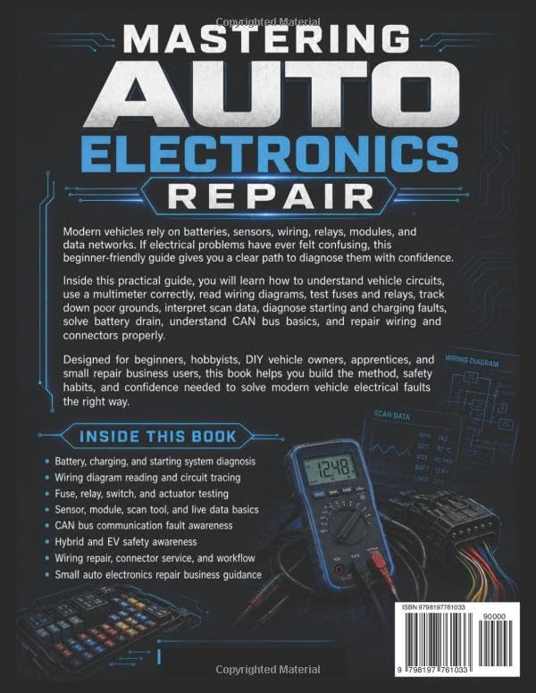 Mastering Auto Electronics Repair: A Beginner's Step-by-Step Guide to Diagnosing Wiring Faults and Modern Vehicle Electrical Systems thumbnail 3