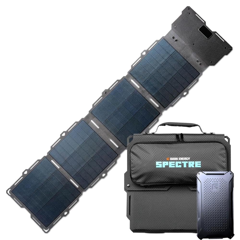 Dark Energy Poseidon Pro 10,000 mAh Portable Charger with Spectre 56W Folding Solar Panel thumbnail 3