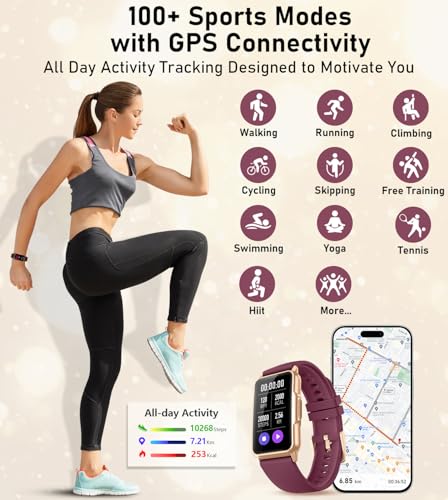 Smart Watch Health Fitness Tracker with Comprehensive Health Monitoring and 115 Sports Modes thumbnail 4