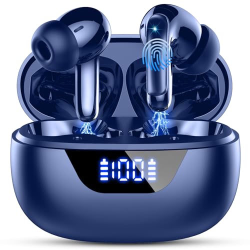 PEFUPEW Wireless Earbuds with Bluetooth 5.4 and ENC Noise Cancelling Mic thumbnail 2