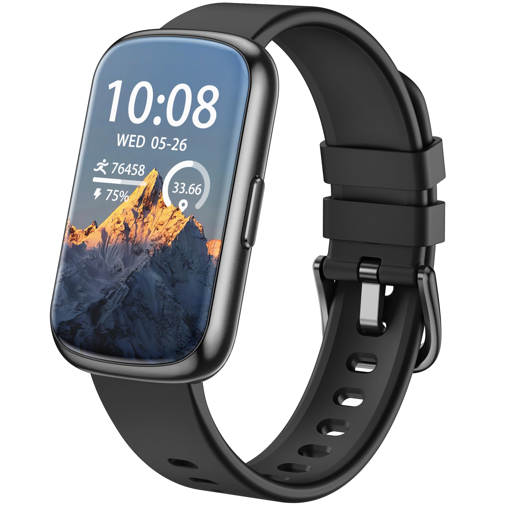 Fitness Tracker Smart Watch with 24/7 Heart Rate, Blood Pressure & Oxygen Monitoring thumbnail 4