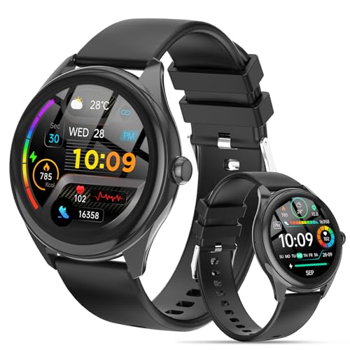DIVOAZBVO TG02 Smart Watch for Men - 1.39" HD Touchscreen Fitness Tracker with 120 Sports Modes and AI Voice Assistant thumbnail 2