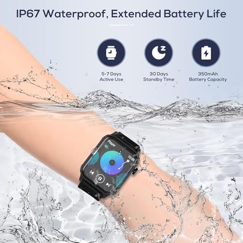 TRAUSI TG08 Smartwatch for Men with 120 Sports Modes and Alexa thumbnail 3