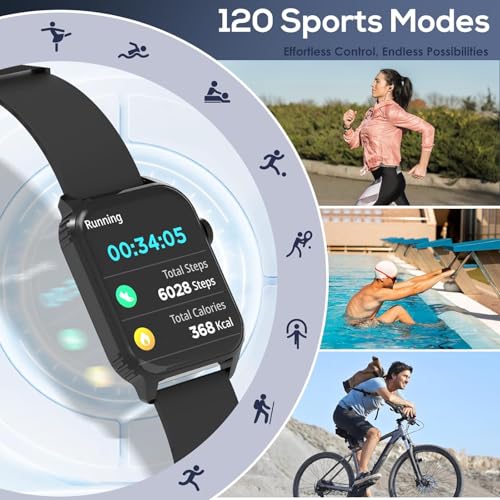 TRAUSI TG08 Smartwatch for Men with 120 Sports Modes and Alexa image 1