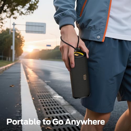 Monster Prism Portable Bluetooth Speaker - 20W Stereo, IPX6 Waterproof, TWS Pairing, 24H Playtime thumbnail 2