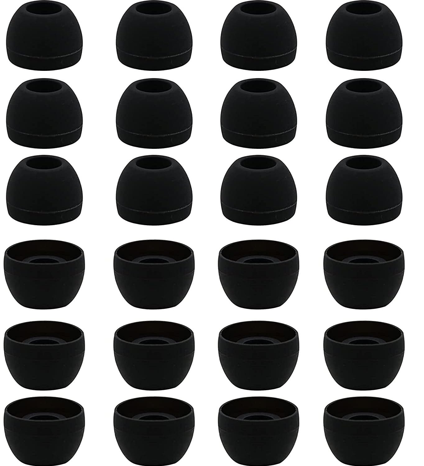 BLLQ Silicone Replacement Earbud Tips - Compatible with Skullcandy Sesh Evo and More thumbnail 2