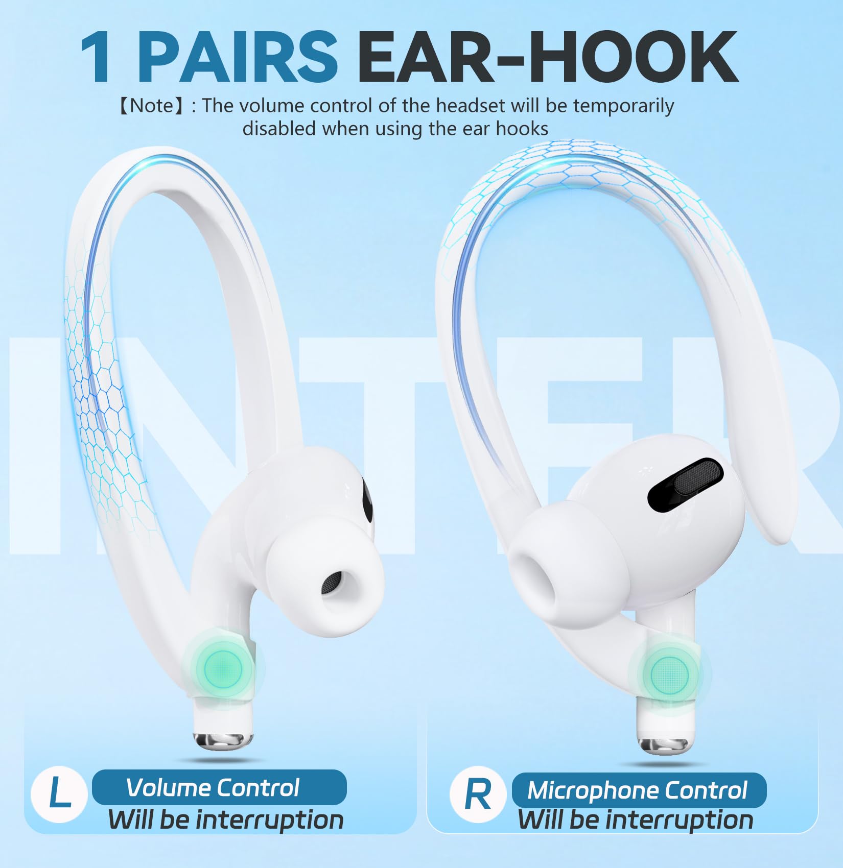 5 Pack Ultra Strong Magnetic AirPods Pro Straps with Ear Hooks and Storage Box thumbnail 3