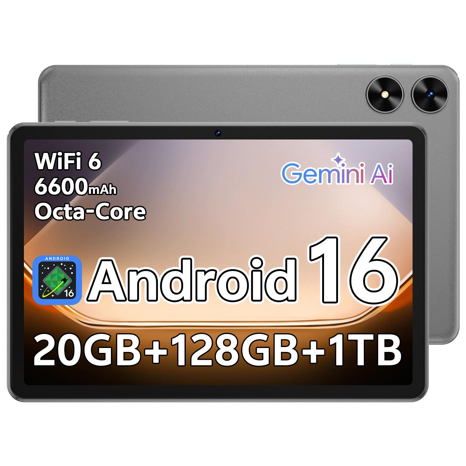 SHARECLOUD Android 16 Tablet 10.1 inch with Octa-Core Processor and 20GB RAM thumbnail 2